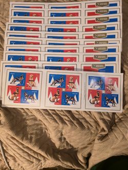 10 Full Books 2019 Military Dog Stamps New Condition