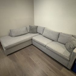 ✨ West Elm Harris 2-Piece Sleeper Sectional – Like New! $1500 (West LA) ✨