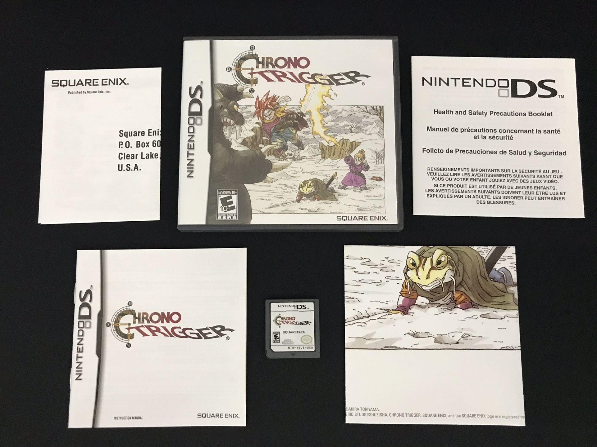 *MINT* Chrono Trigger [First Print] CIB with Poster