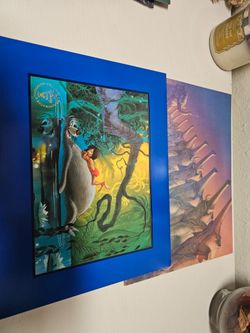 1990s Disney Lithographs