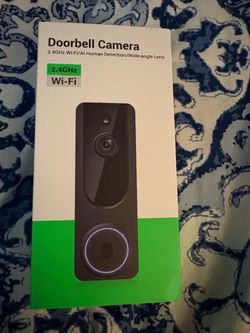 Wireless doorbell security camera with WiFi