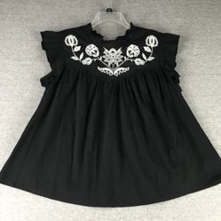 Beautiful Tunic Blouse  Size L