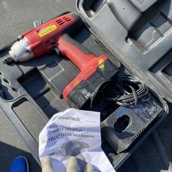 Great Neck 24V Cordless 1/2" Impact Wrench, 