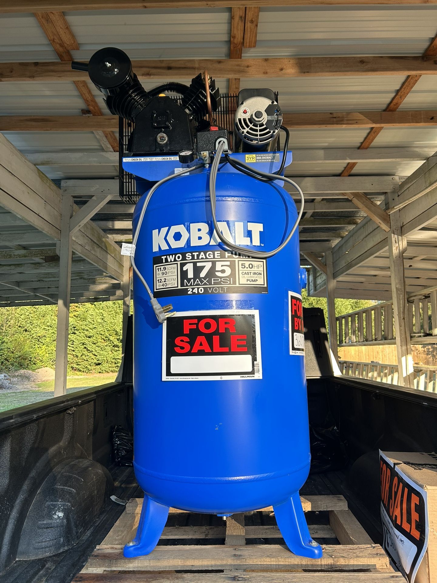 Brand New Kobalt Air Compressor
