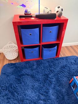 Cube Storage, Spider-Man Lamp & Frames