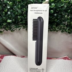 JFOME Portable Hair Heated Beard Brush 