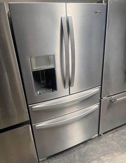 Deal: Whirlpool French Door w/ Drawer Freezer – Stainless, Ice/Water