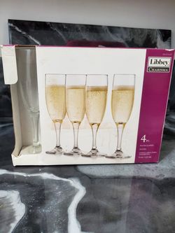 Flute glasses