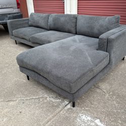 *FREE DELIVERY* Aries MCM Gray RAF Sofa Sectional 