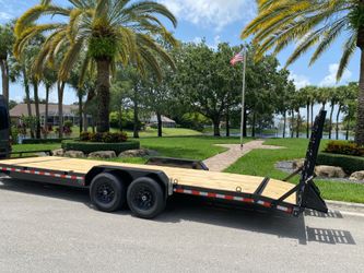 NEW 7x24 EQUIPMENT TRAILER