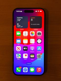 UNLOCKED iPhone 15 Pro 128gb