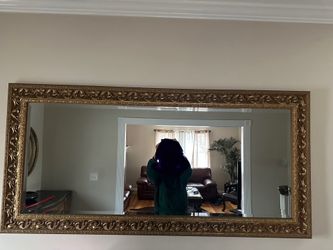Gold Framed Mirror 
