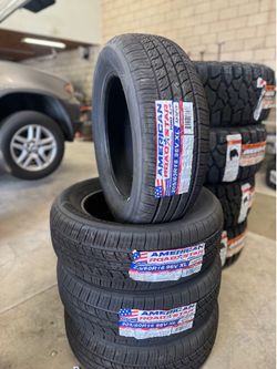 205/60/16 American 4 New tires installed and balanced