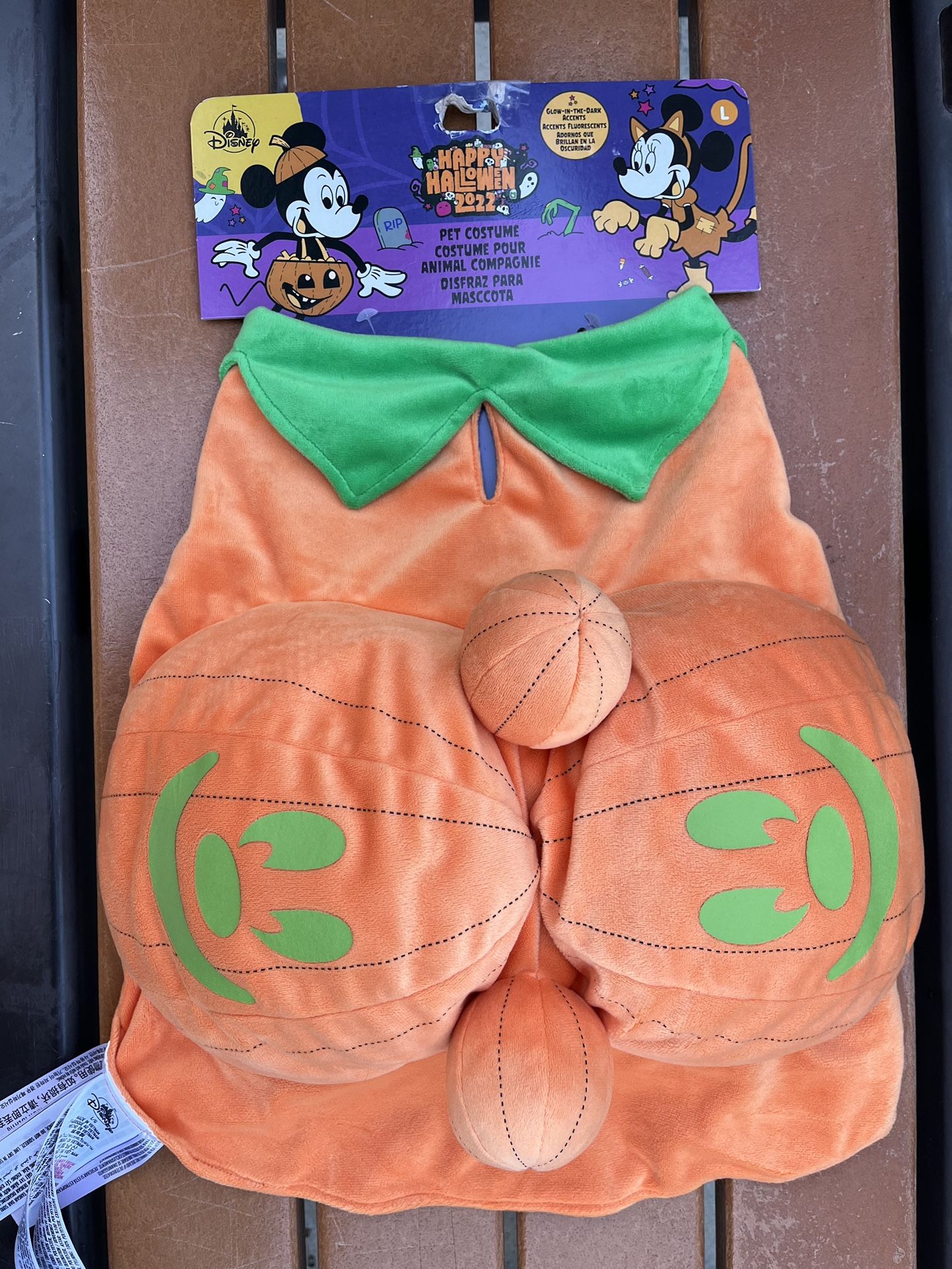 Pet Costume Disney Pumpkin