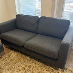 Grey Loveseat