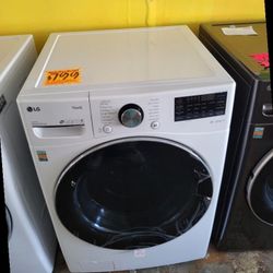 LG ThinQ Front Load Washer 5.0 Cubic Feet 4DR8R
