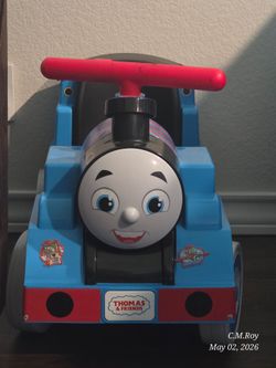 This is a Power Wheels Thomas & Friends 6V ride-on train or BEST OFFER