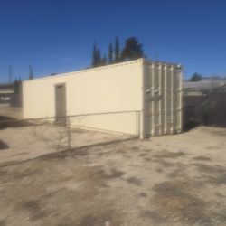 Ready as Secure Shed - 40 Foot High Cube W/ Door And Vented