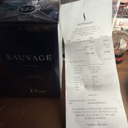 Dior sauvage cologne 100ml