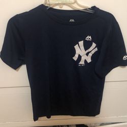 New York Yankees BOYS Size Large Shirt 