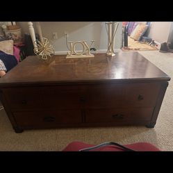 Table Set And Small Dresser
