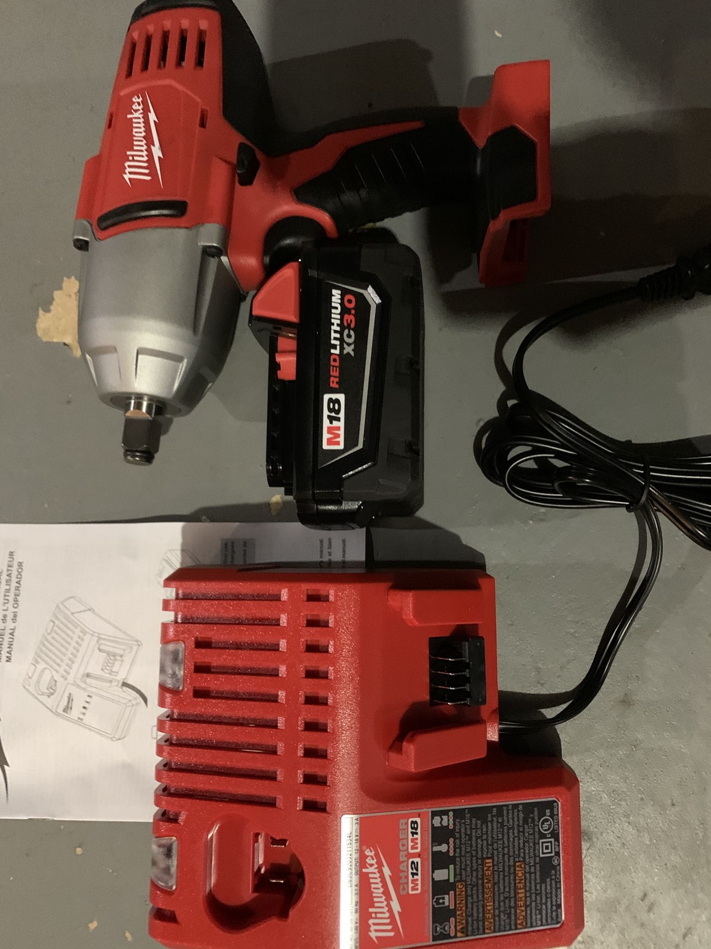 Milwaukee M18 Drill to remove the tires