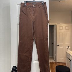 Brown Denim Carpenter Jeans Size 11