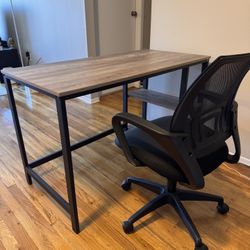 Desk And Chair Combo