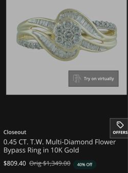 Nice ring 10 k