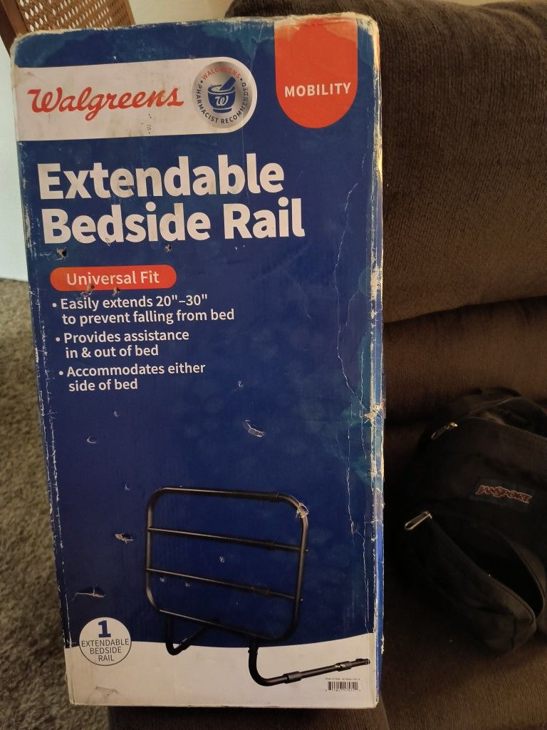 Extendable Bedside Rail