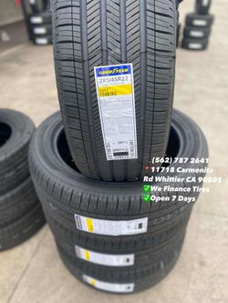 285/45R22 Goodyear Eagle New Set of Tires Installed and Balanced Set de Llantas Nuevas Instaladas y Balanceadas