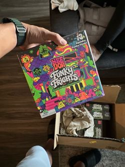 🔥👻 2026 NEW NeeDoh Funky Frights Squish-O-Ween Halloween Advent Calendar. 👻🔥