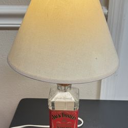 Handcrafted Jack Daniel’s Tennessee Fire Bottle Lamp Mancave just $15