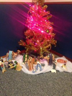 Ceramic Nativity Set