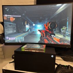 Xbox Series X/  MSI Optix SUPER RARE 27” Curved 240Hz Esports Monitor/ 2games 