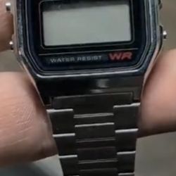 A158WA Series | Unisex Digital Watch | Vintage | WR 