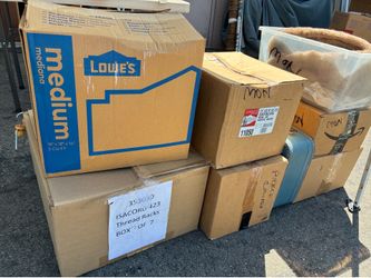 A Dozen Mystery Boxes Offered For $10 Each