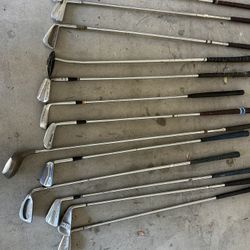 13 Piece Mixed Golf Clubs