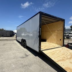 Trailer Enclosed 8 1/2 X 24 Just Beautiful Polycore 0.80