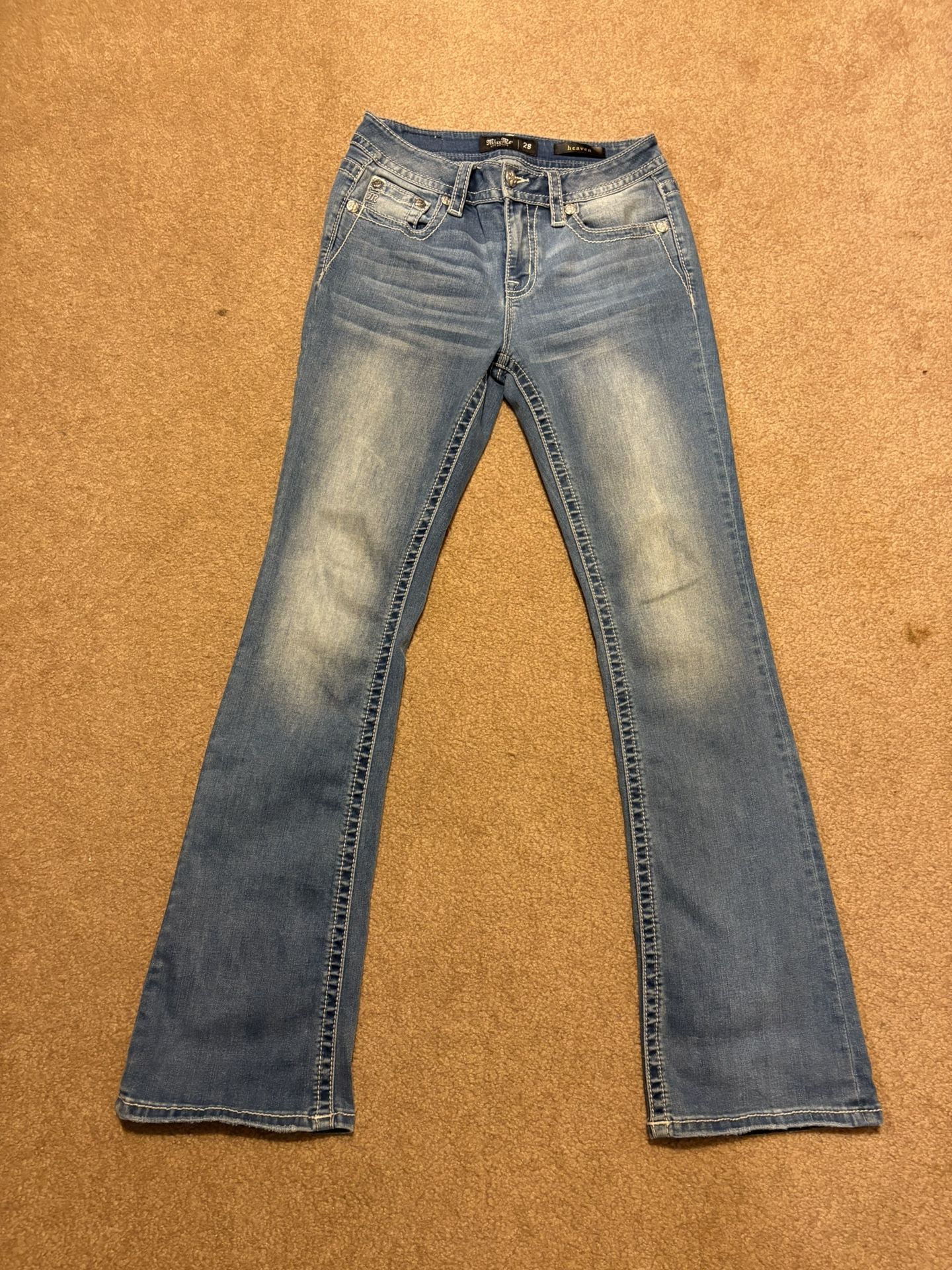 MISS ME JEANS ‘Heaven’ Waist 28 - 34 Inseam