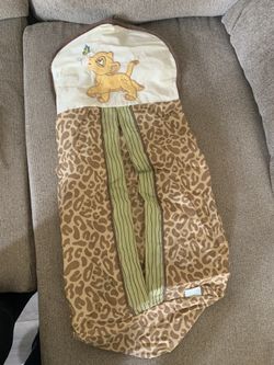 Disney Simba Diaper Holder, Curtain, and Changing Pad Cover