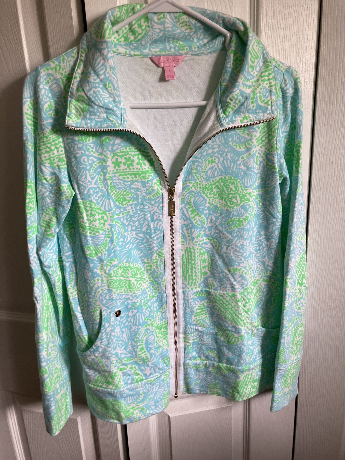 Lilly Pulitzer Zip Up Jacket