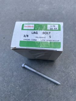 Galvanized Lag Bolts