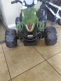 Used dinosaur ATV, asking $80
