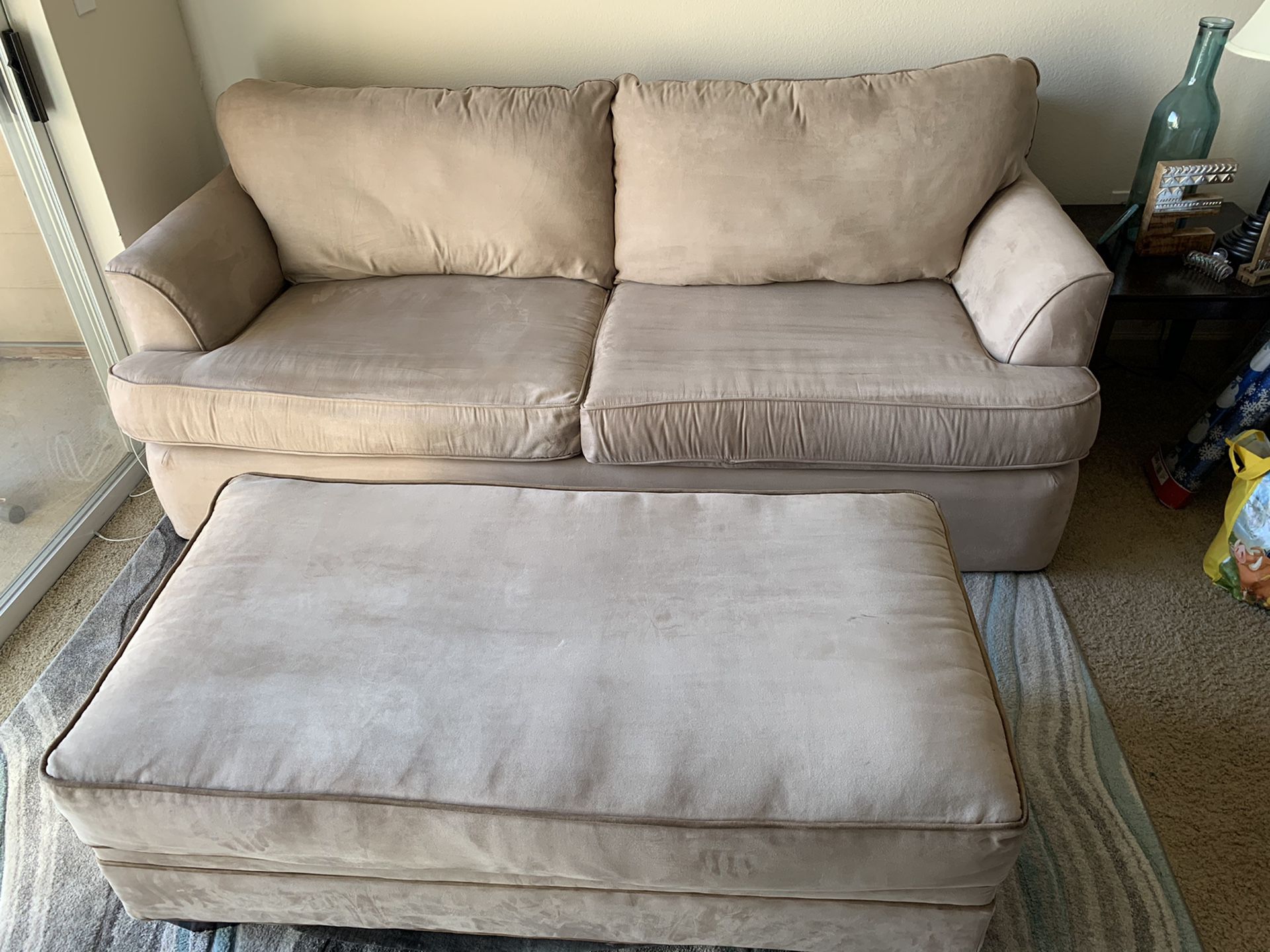 Couch and Ottoman for sale!!!