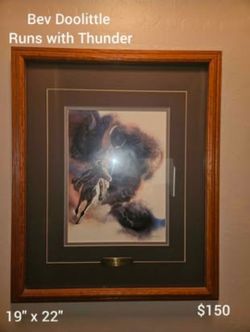 Bev Doolittle Runs with Thunder