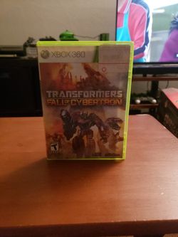 Transformers, Fall Of Cybertron , Xbox360