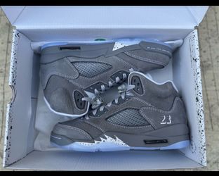 Grey wolf jordan 5s