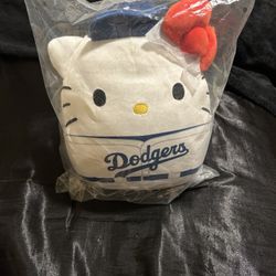  LA Dodgers Hello Kitty SquishMellow 