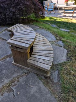 Cedar stairs (for hot tubs)